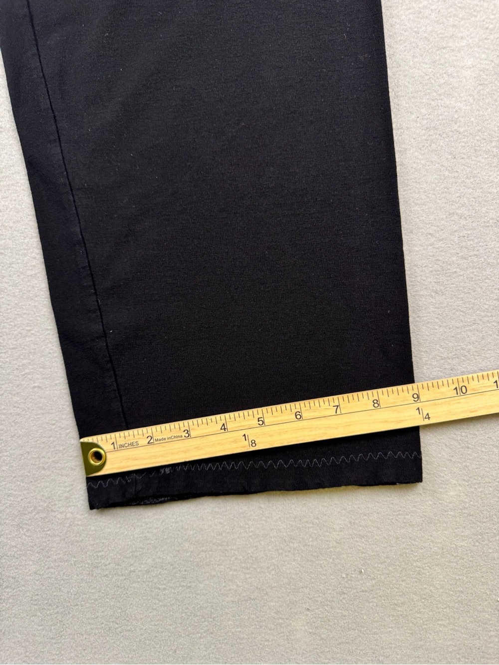 Eileen Fisher Woman’s Large Black Viscose Blend Stretch Pants Pull On Chic 34x28 - Picture 10 of 10